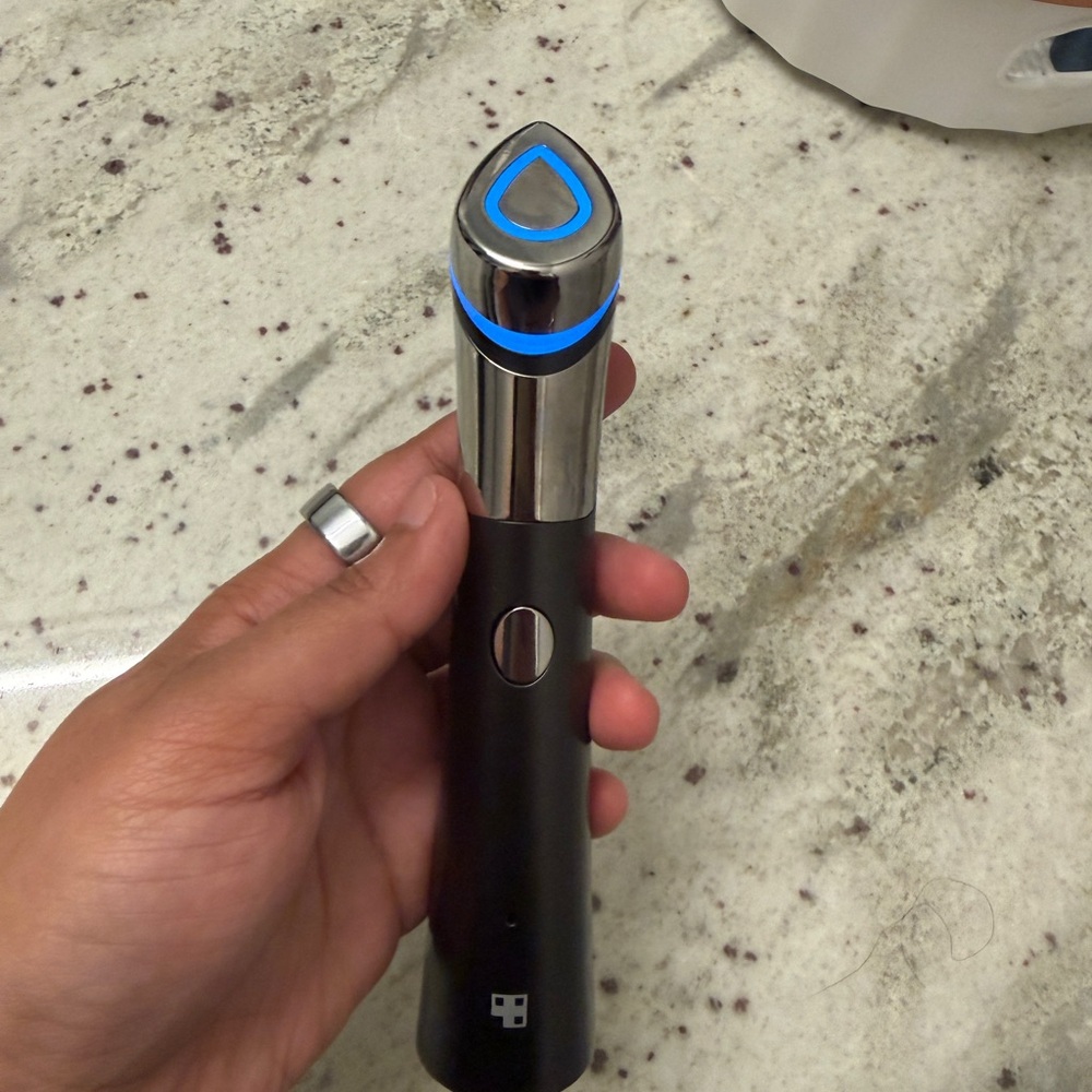 Black and Silver Skincare Tool
